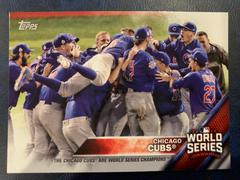 Chicago Cubs Team Baseball Cards 2016 Topps Chicago Cubs World Series Champions Prices