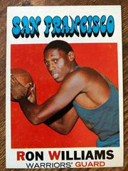 Ron Williams Basketball Cards 1971 Topps Prices