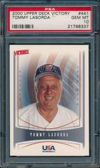Tommy Lasorda #441 Baseball Cards 2000 Upper Deck Victory Prices
