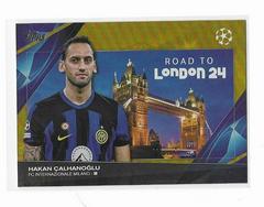 Hakan Calhanoglu [Gold Foilboard] #RF-9 Soccer Cards 2023 Topps UEFA Club Road to the Final Prices