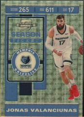 Jonas Valanciunas [Gold] #96 Basketball Cards 2019 Panini Contenders Optic Prices