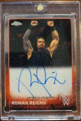 Roman Reigns Wrestling Cards 2015 Topps Chrome WWE Autographs Prices
