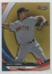 Nick Yorke [Gold Refractor] #TP-11 Baseball Cards 2020 Bowman's Best Top Prospects Prices