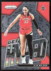 A'ja Wilson #7 Basketball Cards 2023 Panini Prizm WNBA Get Hyped Prices