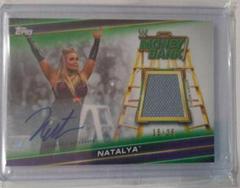 Natalya [Purple] Wrestling Cards 2019 Topps WWE Money in the Bank Mat Relic Autographs Prices