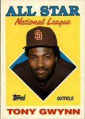 Tony Gwynn #402 Baseball Cards 1988 Topps Tiffany Prices