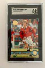 David Beckham Soccer Cards 1997 Merlin Premier Gold Prices
