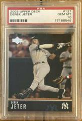 Derek Jeter #127 Baseball Cards 2003 Upper Deck Prices