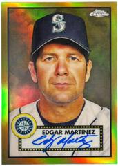 Edgar Martinez 2021 Topps Chrome Platinum Anniversary Autographs #PA-EMR  Price Guide - Sports Card Investor