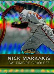 Nick Markakis [Refractor] #11 Baseball Cards 2011 Finest Prices