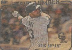 Kris Bryant #HL-51 Baseball Cards 2023 Topps Update Heavy Lumber Prices