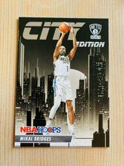 Mikal Bridges #7 Basketball Cards 2023 Panini Hoops City Edition Prices