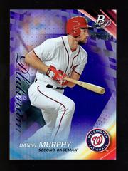 Daniel Murphy [Purple] #3 Baseball Cards 2017 Bowman Platinum Prices