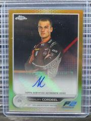 Amaury Cordeel [Gold] #CAC-AC Racing Cards 2022 Topps Chrome Formula 1 Autographs Prices