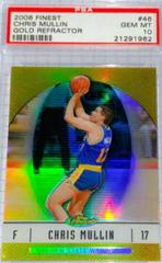 Chris Mullin [Gold Refractor] Basketball Cards 2006 Finest Prices