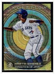 Martin Gimenez [Gold] #11 Baseball Cards 2022 Bowman Inception Prices