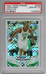 Justin Reed [Xfractor] Basketball Cards 2004 Topps Chrome Prices