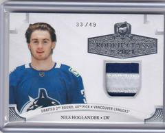 Nils Hoglander [Patch] Hockey Cards 2020 Upper Deck The Cup Rookie Class of 2021 Prices