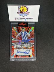 Jeremy Sarmiento [Prismatic Red] #WK-JS1 Soccer Cards 2022 Leaf Metal Wonderkid Autographs Prices
