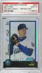Ben Ford [Refractor] #382 Baseball Cards 1998 Bowman Chrome Golden Anniversary Prices