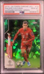Philippe Coutinho [Green] Soccer Cards 2019 Topps Chrome UEFA Champions League Sapphire Prices