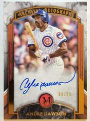 Andre Dawson [Copper] #AA-AD Baseball Cards 2022 Topps Museum Collection Archival Autographs Prices