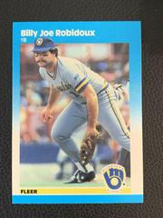 Billy Jo Robidoux #356 Baseball Cards 1987 Fleer Prices