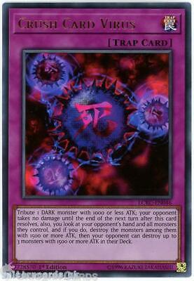 Crush Card Virus [1st Edition] LCKC-EN046 YuGiOh Legendary Collection Kaiba Mega Pack