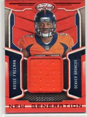 Royce Freeman [Red] Football Cards 2018 Panini Certified New Generation Jerseys Mirror Prices