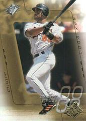 Albert Belle Baseball Cards 2001 Spx Prices