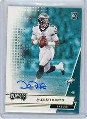 Jalen Hurts [Autographs] #214 Football Cards 2020 Panini Playoff Prices
