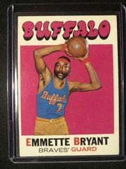 Emmette Bryant Basketball Cards 1971 Topps Prices