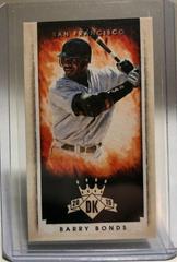 Barry Bonds [Mini Material Framed] #204 Baseball Cards 2015 Panini Diamond Kings Prices
