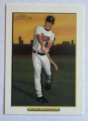 Joe Mauer #87 Baseball Cards 2005 Topps Turkey Red Prices