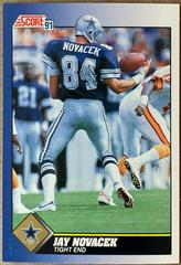 Jay Novacek #31 Football Cards 1991 Score Prices