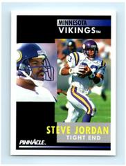Steve Jordan Football Cards 1991 Pinnacle Prices