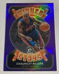 Chauncey Billups [Purple] #8 Basketball Cards 2021 Panini Donruss Optic Winner Stays Prices