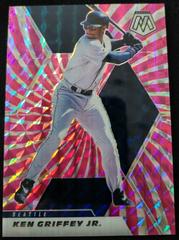 Ken Griffey Jr. [Pink Swirl Mosaic] #162 Baseball Cards 2021 Panini Mosaic Prices