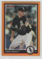 Jake Peavy [Refractor] #8 Baseball Cards 2010 Bowman Chrome Prices