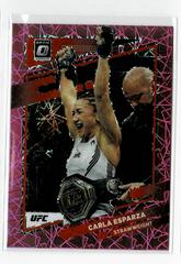 Carla Esparza [Pink Velocity] Ufc Cards 2022 Panini Donruss Optic UFC Prices