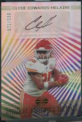 Clyde Edwards Helaire #RE11 Football Cards 2020 Panini Illusions Rookie Endorsements Autographs Prices