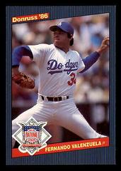 Fernando Valenzuela Baseball Cards 1986 Donruss All Stars Prices