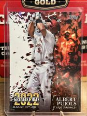 Albert Pujols #22GH-17 Baseball Cards 2023 Topps 2022 Greatest Hits Prices