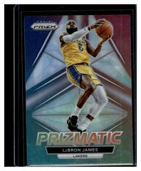 LeBron James [Silver] Basketball Cards 2022 Panini Prizm Prizmatic Prices