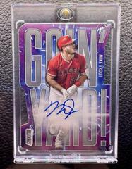 Mike Trout #GYA-MT Baseball Cards 2023 Stadium Club Goin' Yard Autographs Prices