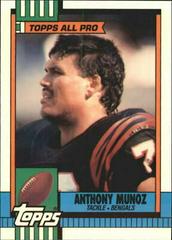Anthony Munoz #278 Football Cards 1990 Topps Tiffany Prices