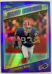 Andre Reed [Refractor] #199 Football Cards 2000 Topps Chrome Prices