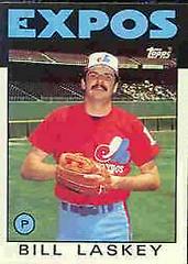 Bill Laskey #603 Baseball Cards 1986 Topps Tiffany Prices