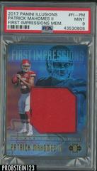 Patrick Mahomes II [Jersey Autograph] #107 Football Cards 2017 Panini Illusions Prices