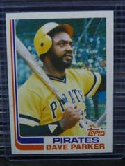 Dave Parker [Blackless] Baseball Cards 1982 Topps Prices
